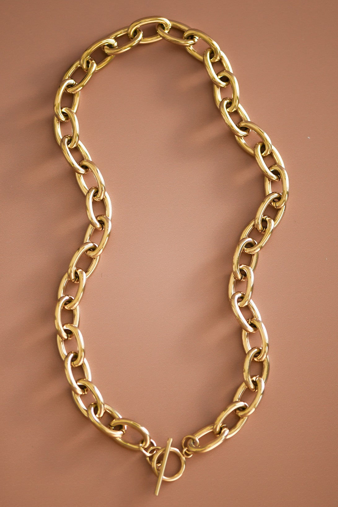18K Gold Dipped Chunky Chain