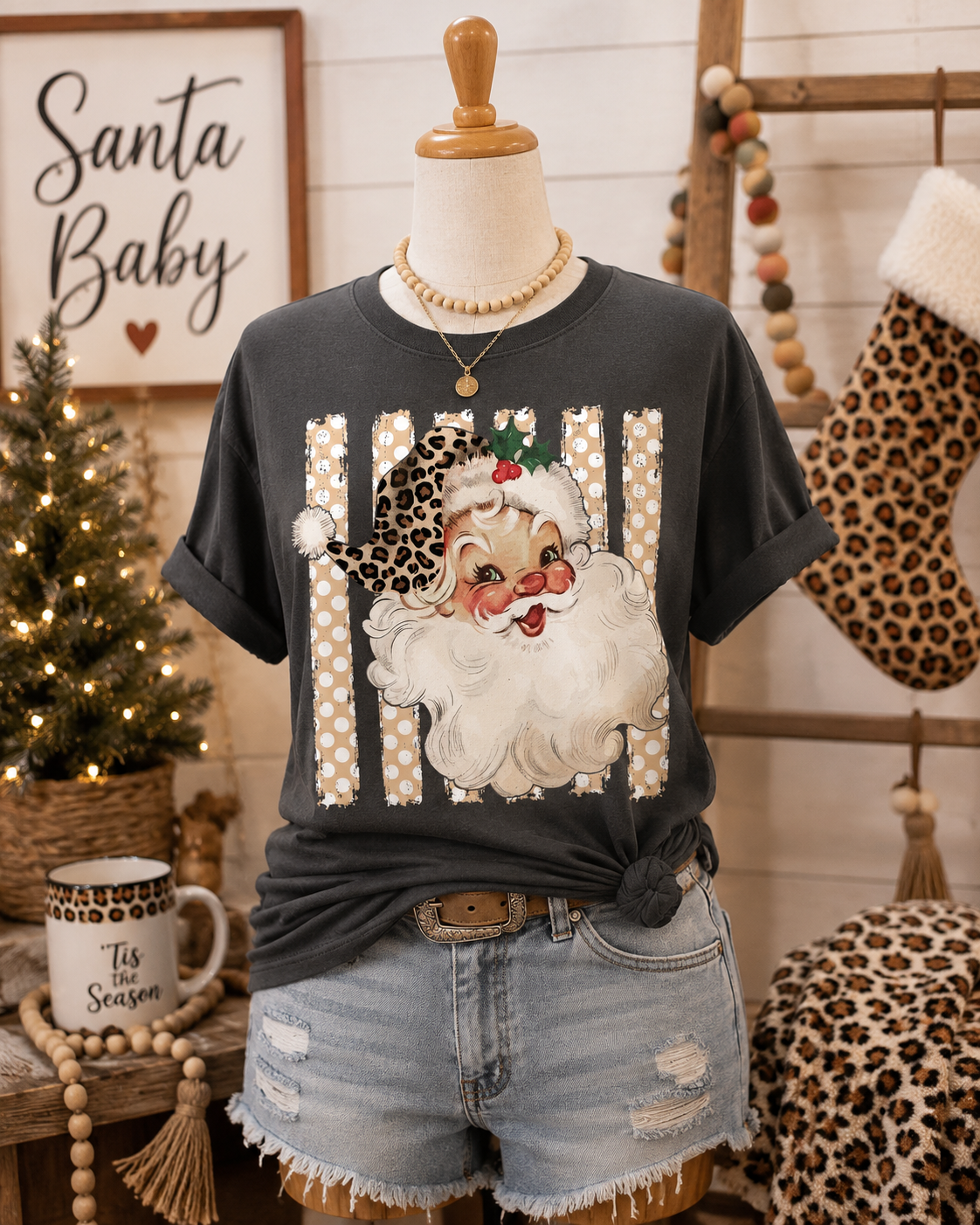 Santa's Wild Side Tee