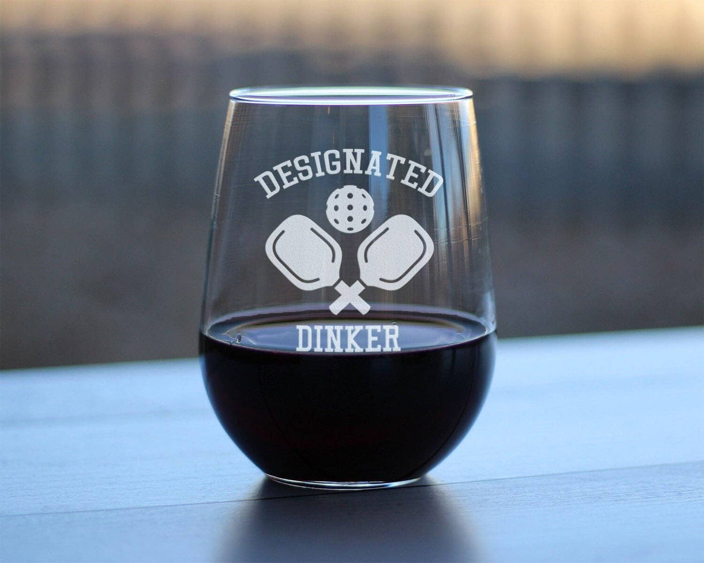 Designated Dinker Wine Glass