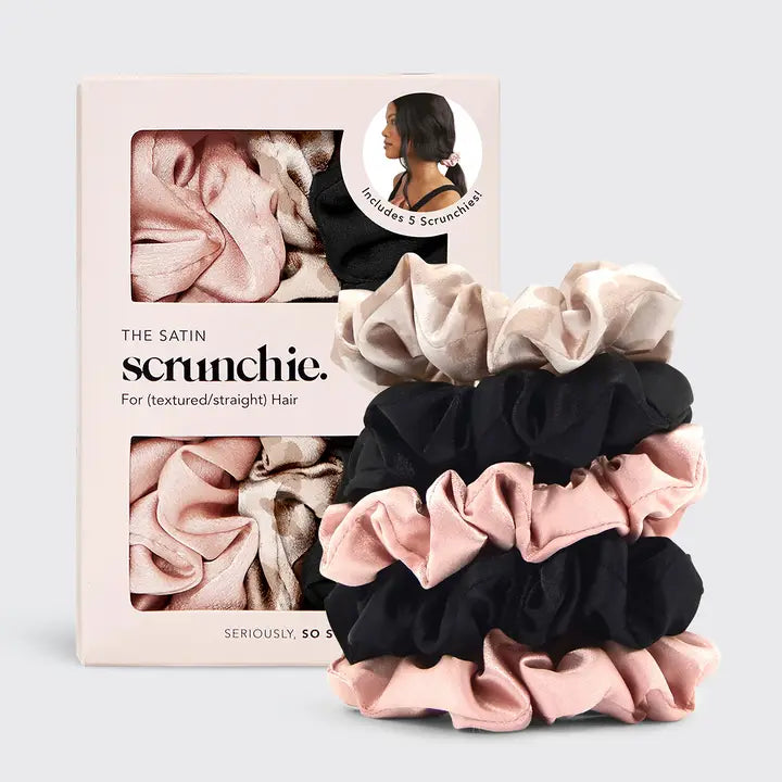 Satin Hair Scrunchies
