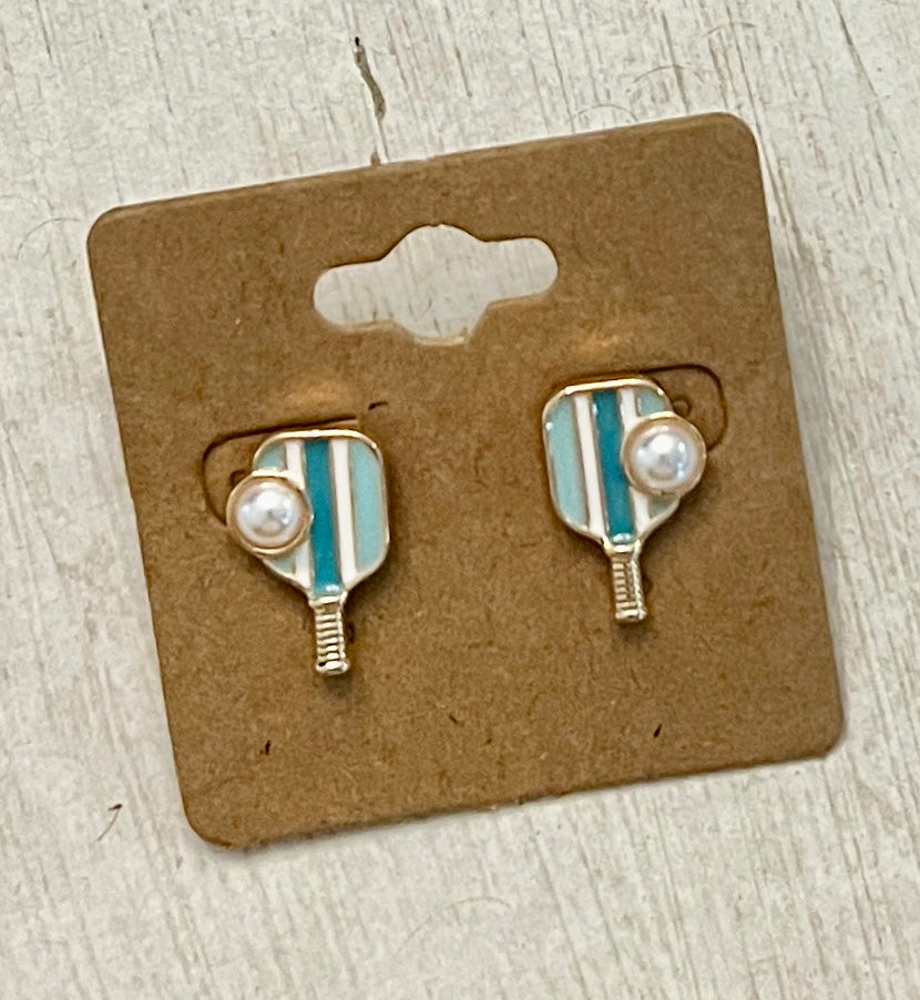 Pickleball Paddle Earrings