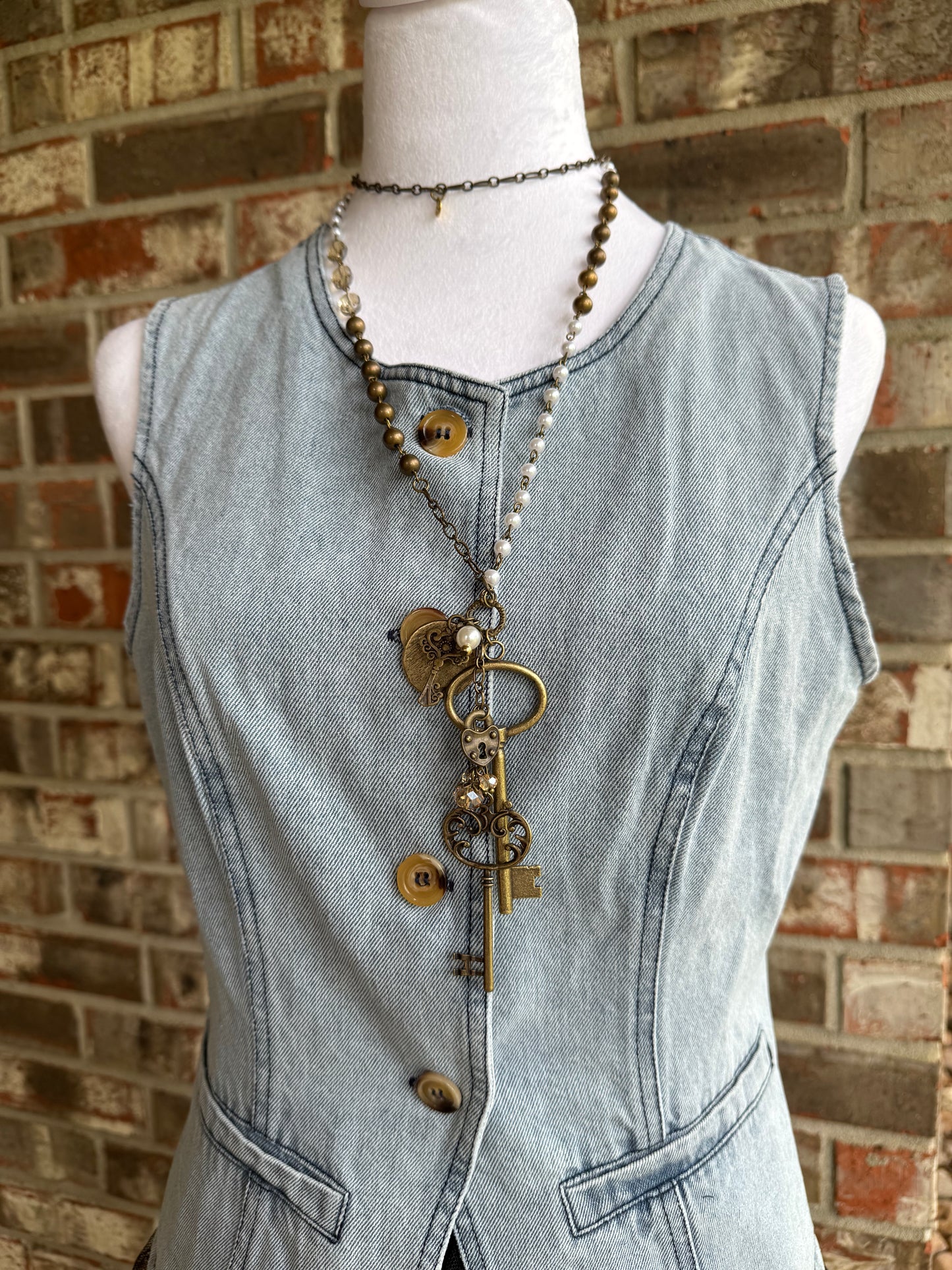 Keys to My Heart Necklace