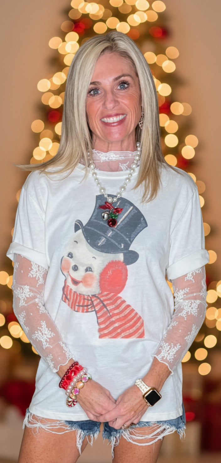 Vintage Design Frosty TShirt