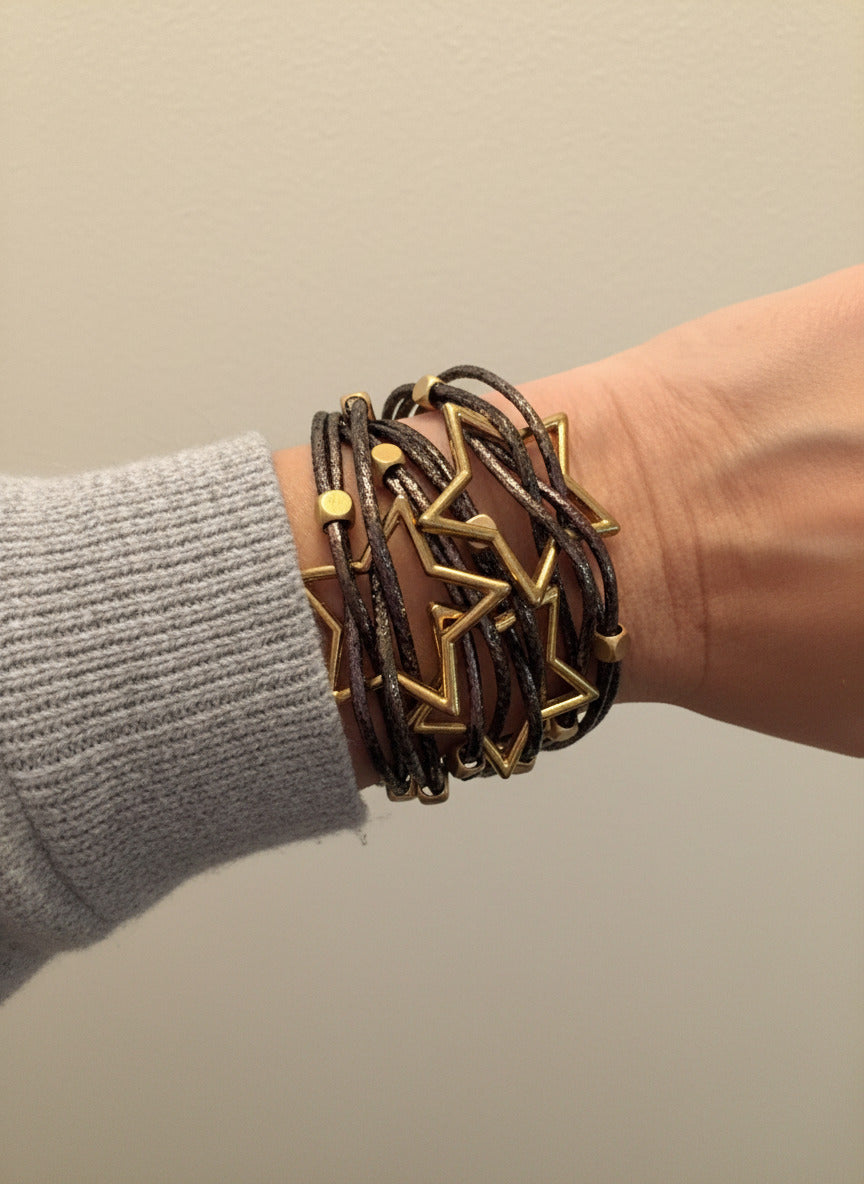 Golden Stars Bracelet