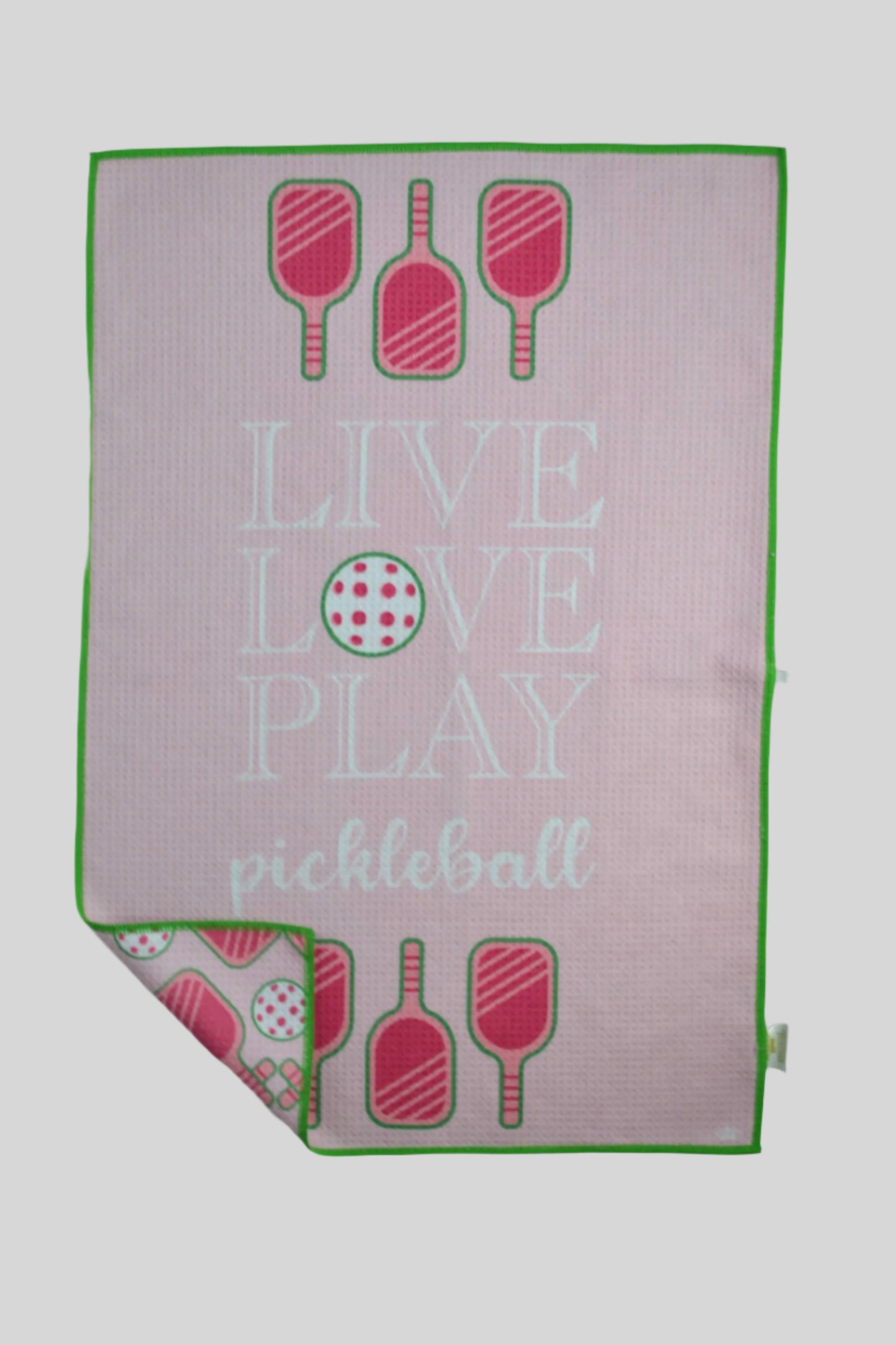 Live Love Pickleball Sports Towel