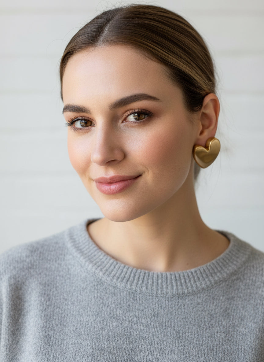 Heart of Gold Earrings