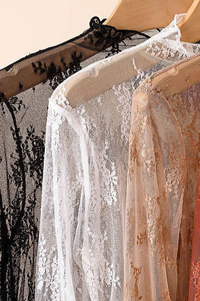 Cher Sheer Lace Top