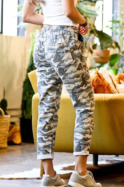 Misty Camo Joggers