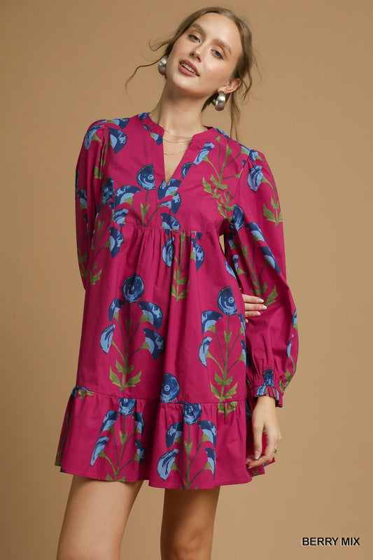 Brooke Babydoll Tunic Dress