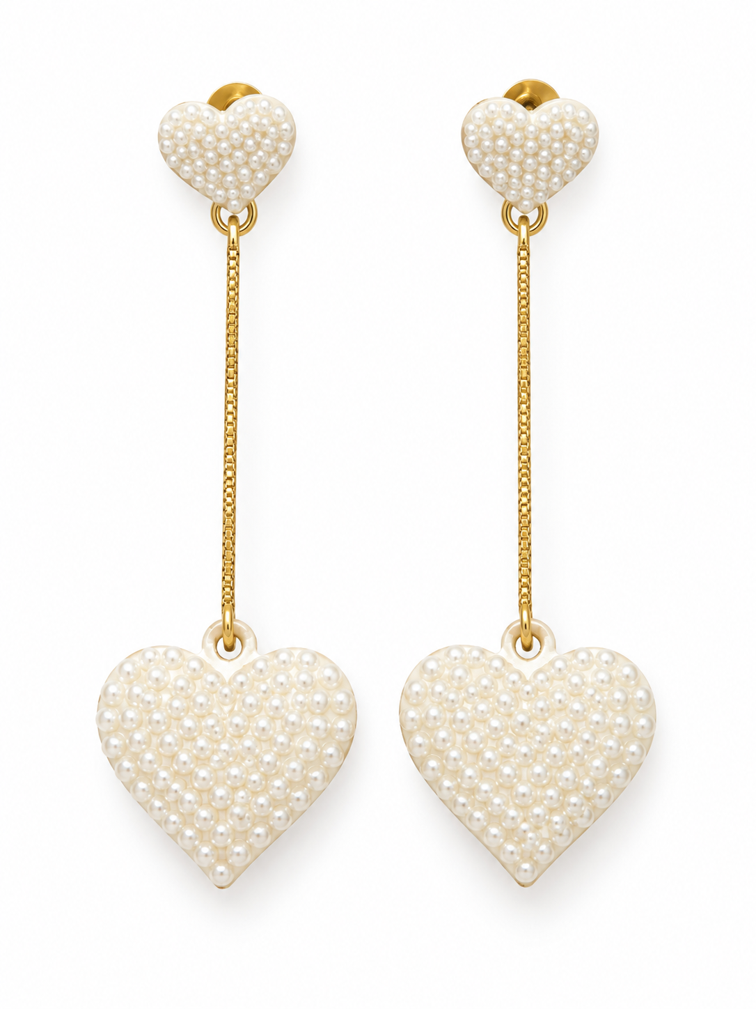 Dangle Hearts Earrings