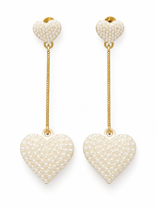 Dangle Hearts Earrings