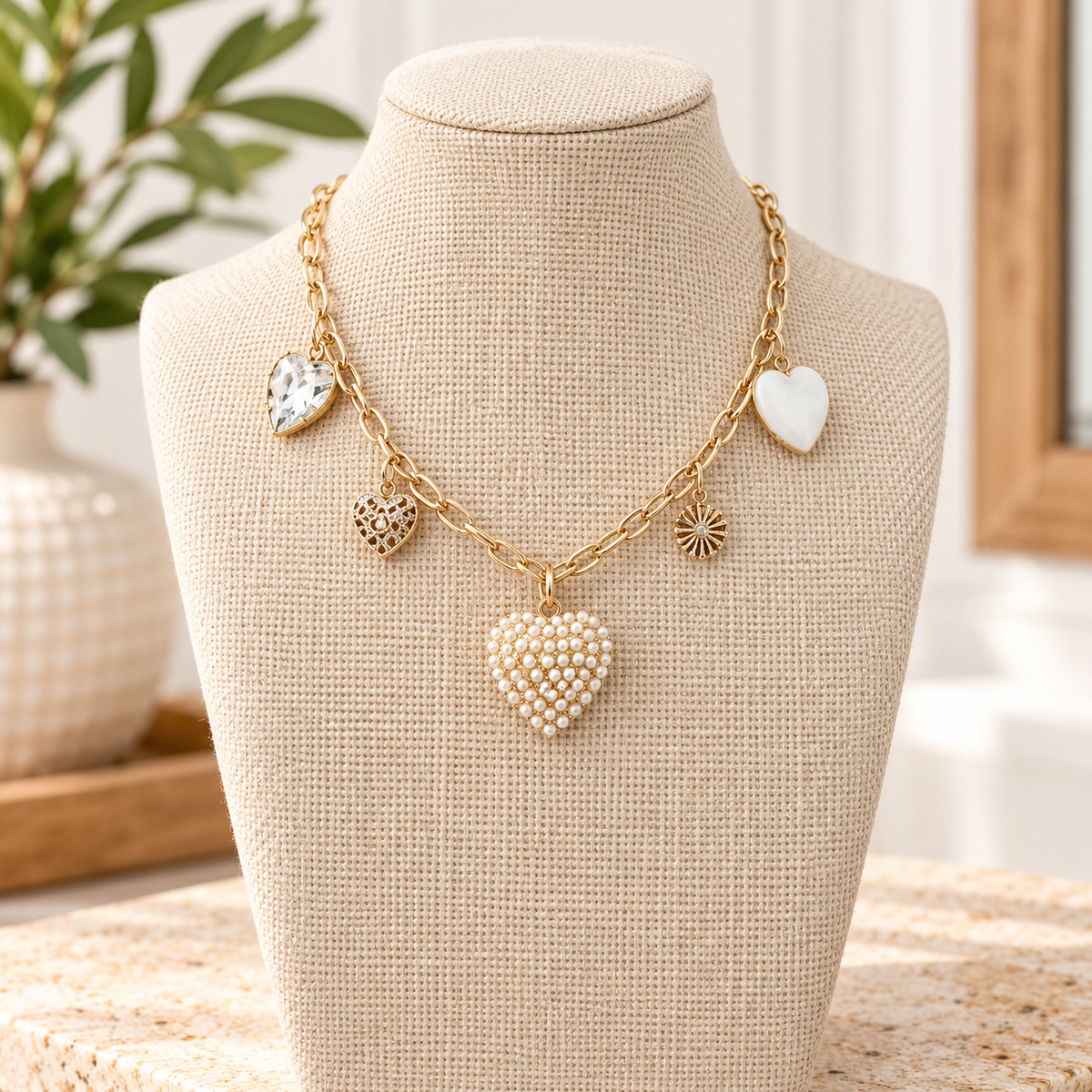 Heart Charm Necklace