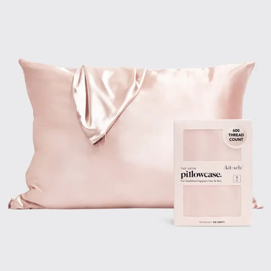 Satin Pillow Case - Blush