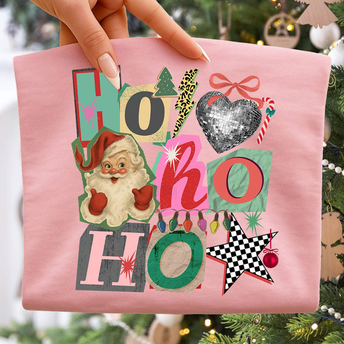 Retro Ho Ho Ho Tshirt