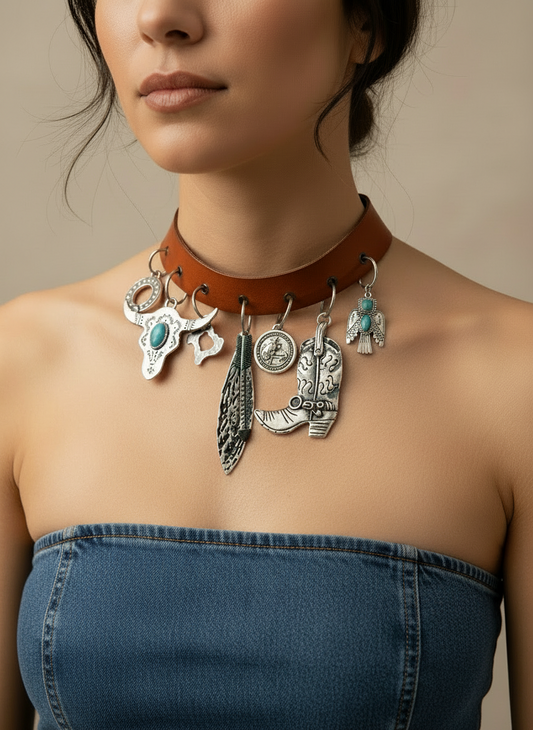 Delilah Handmade Western Choker