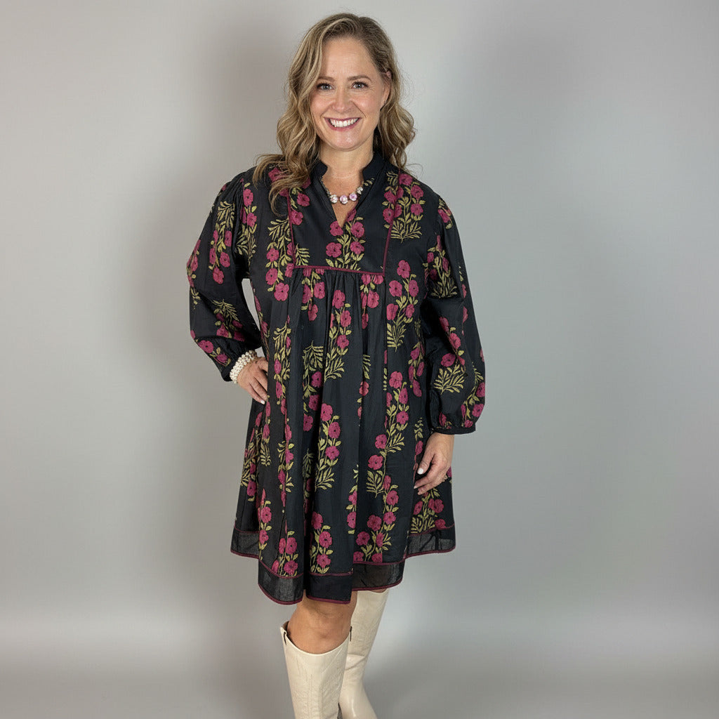 Darcy Floral Babydoll Dress