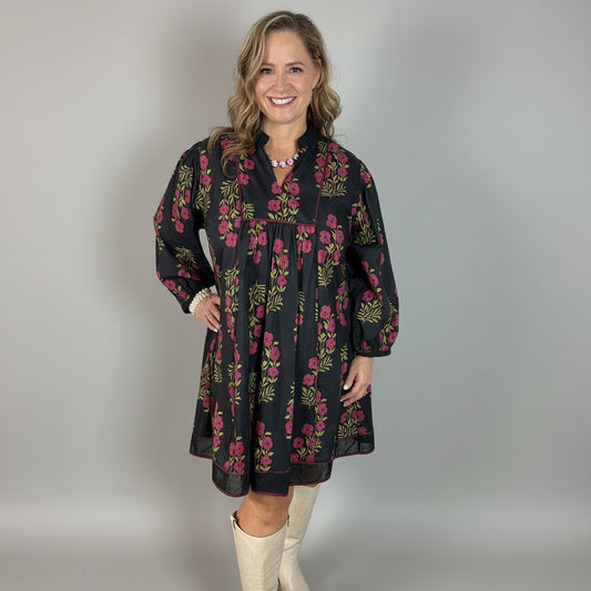 Darcy Floral Babydoll Dress