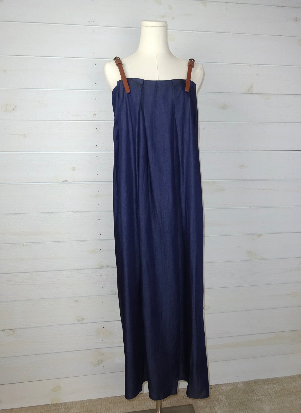 Lara Denim Dress with Straps