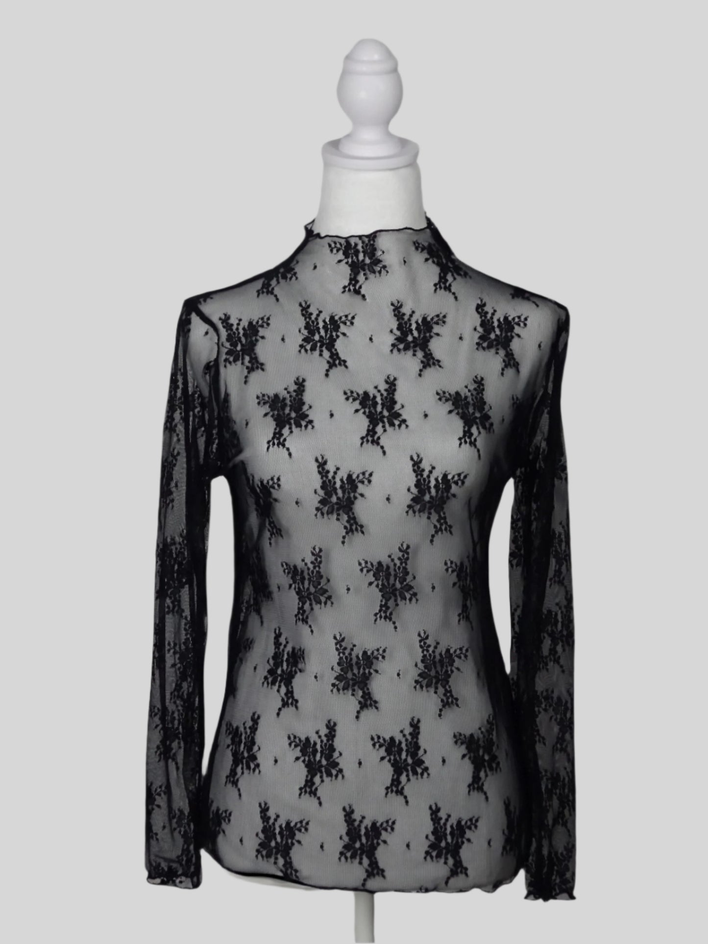 Cher Sheer Lace Top