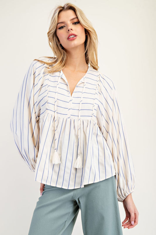 Michelle Striped Blouse