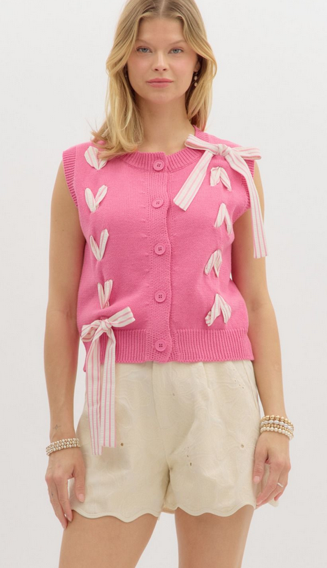 Sherry Ribbon Vest