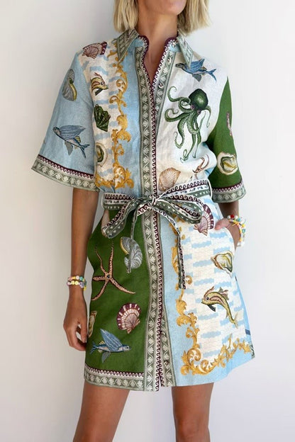 Coastal Vacation Dress
