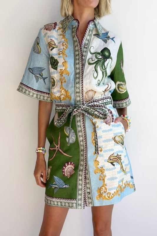 Coastal Vacation Dress