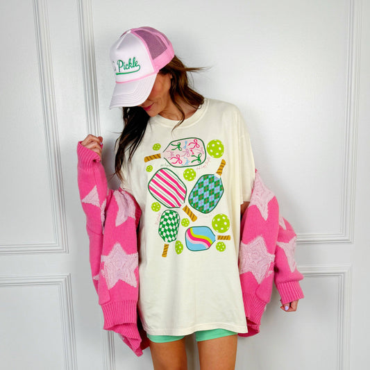 Pickleball Collage Tee