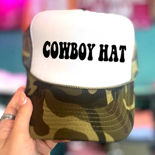 Camo Cowboy Hat