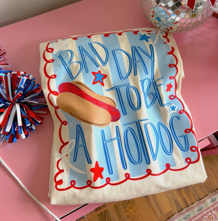 Bad Day to Be a HotDog Tshirt