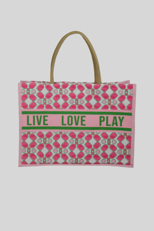Pickleball Tote Bag