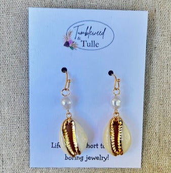 Natural Sea Shell Earrings