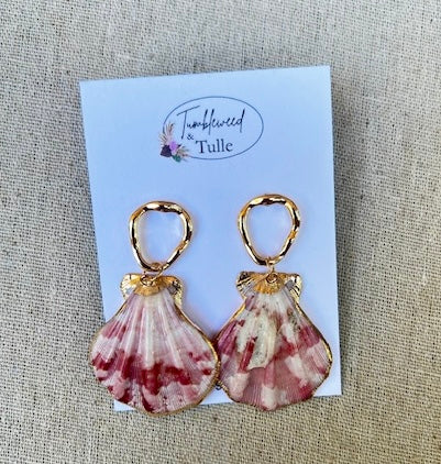 Coastal Earrings in Gold