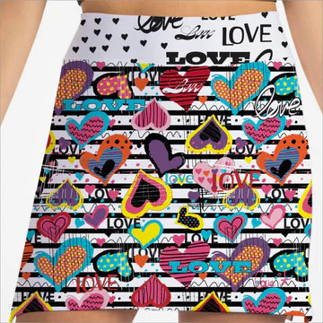 Love is in the Air Skort